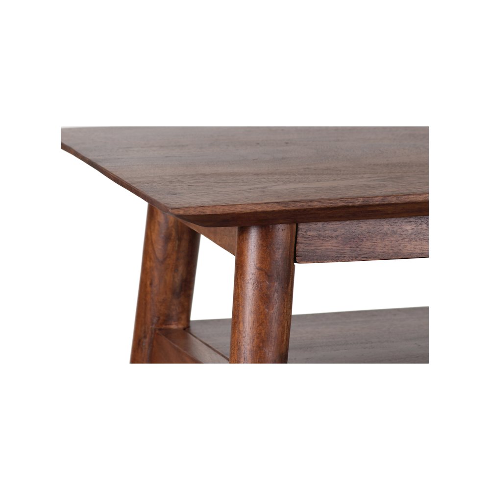 Porter Designs Portola Solid Acacia Wood Console Table, Brown. Picture 8