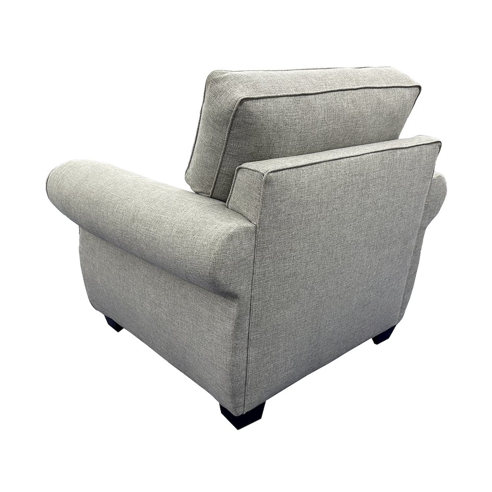 Oasis Transitional Chair, Gray. Picture 5