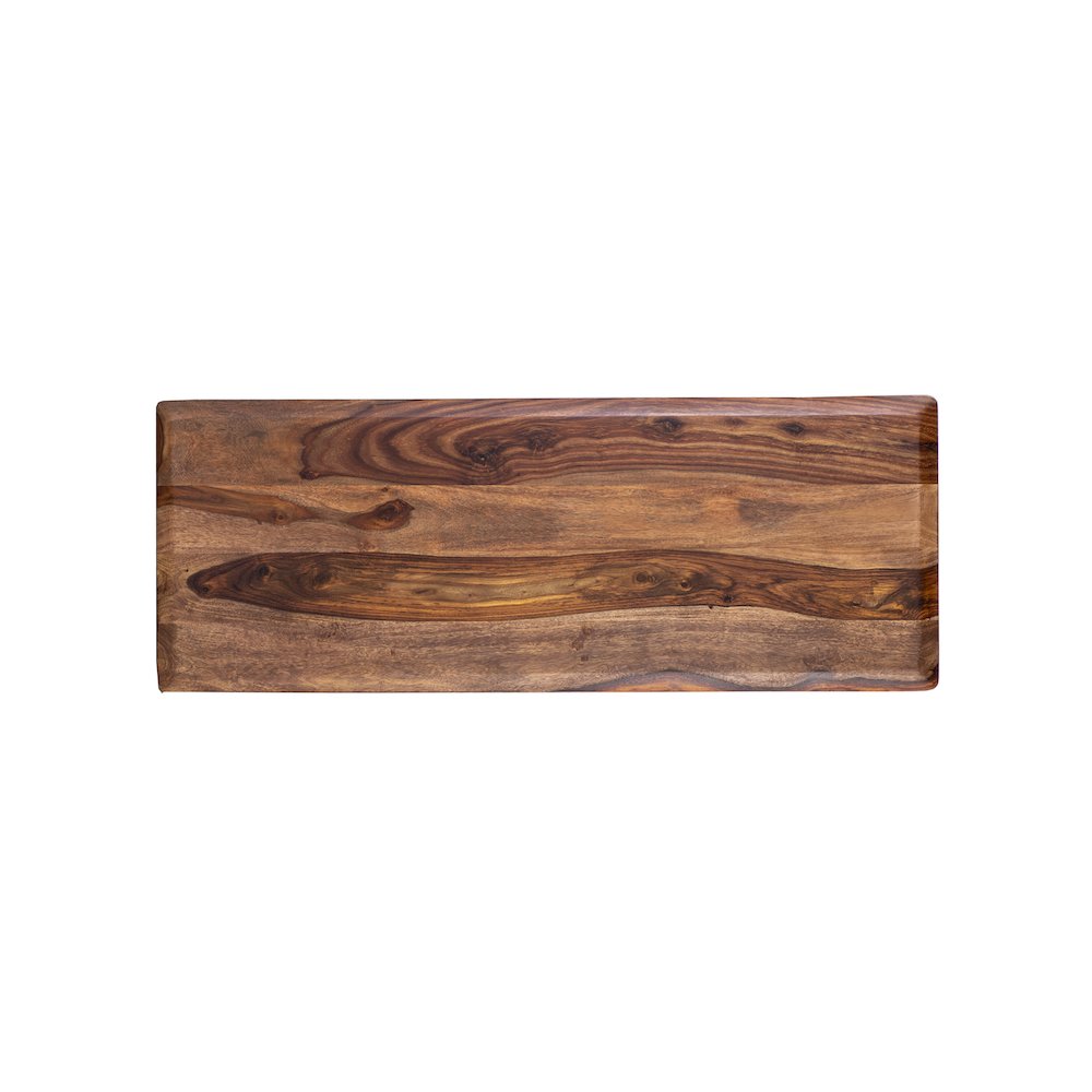 Porter Designs Sonora Solid Sheesham Wood Console Table, Brown. Picture 4