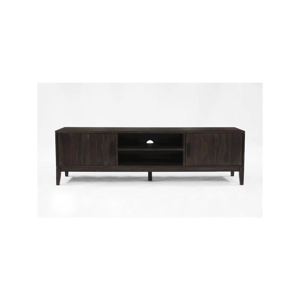 Porter Designs Fall River Solid Sheesham Wood , Gray. Picture 2