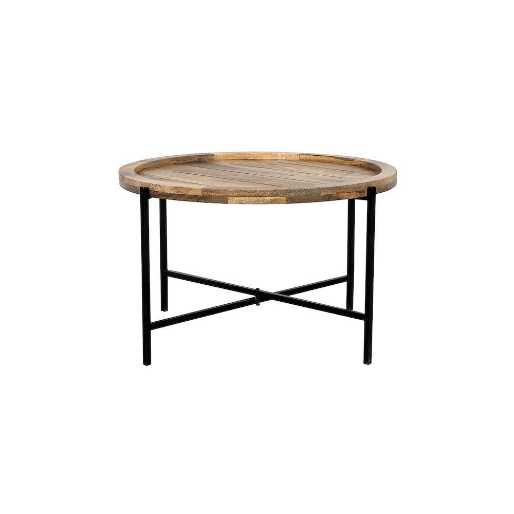 Porter Designs Camden Solid Wood Coffee Table, Natural. Picture 1