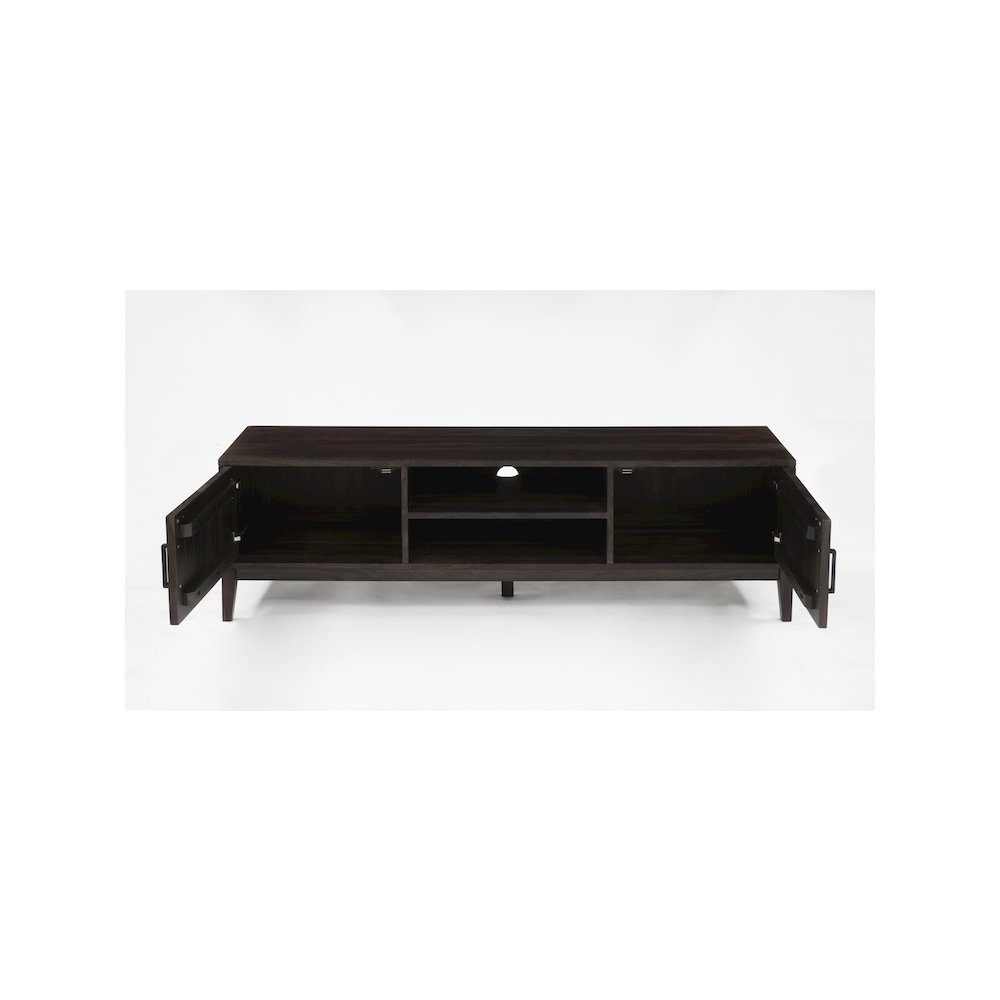 Porter Designs Fall River Solid Sheesham Wood , Gray. Picture 6