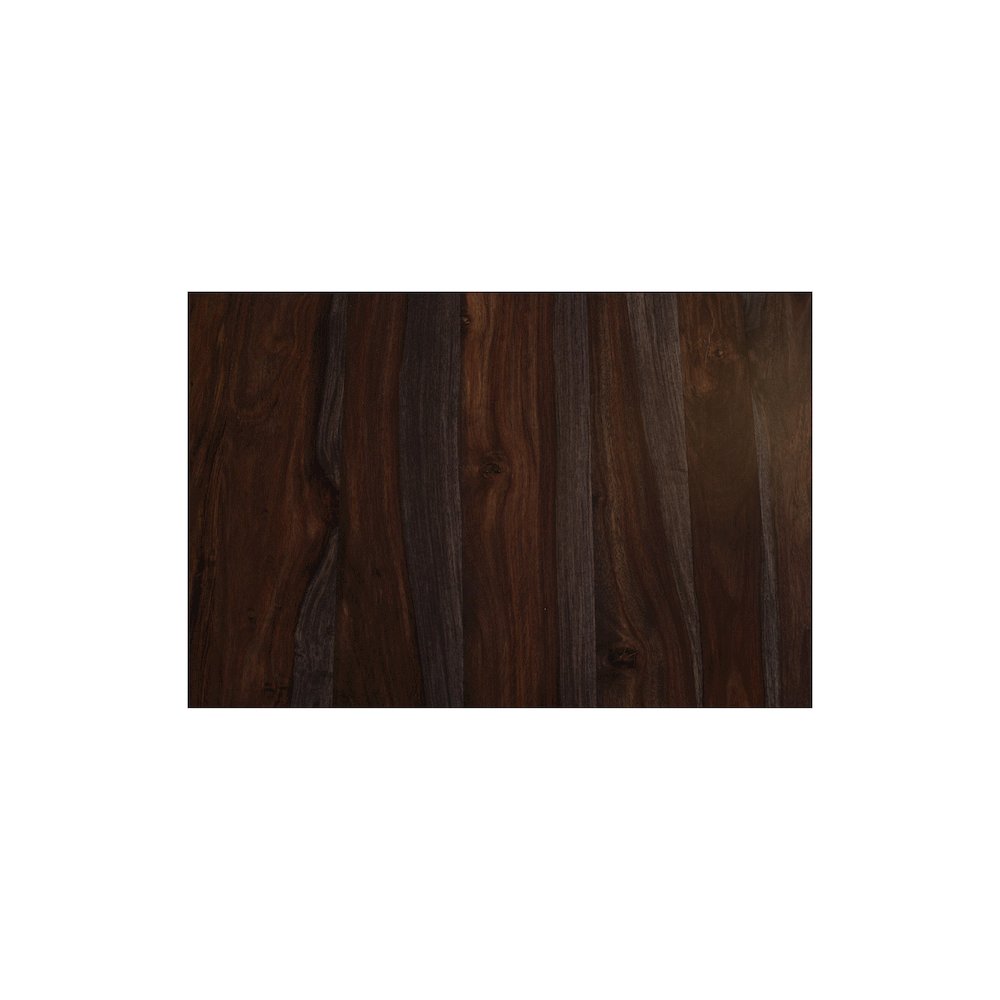 Porter Designs Manzanita Live Edge Solid Sheesham Wood Dining Table, Gray. Picture 3