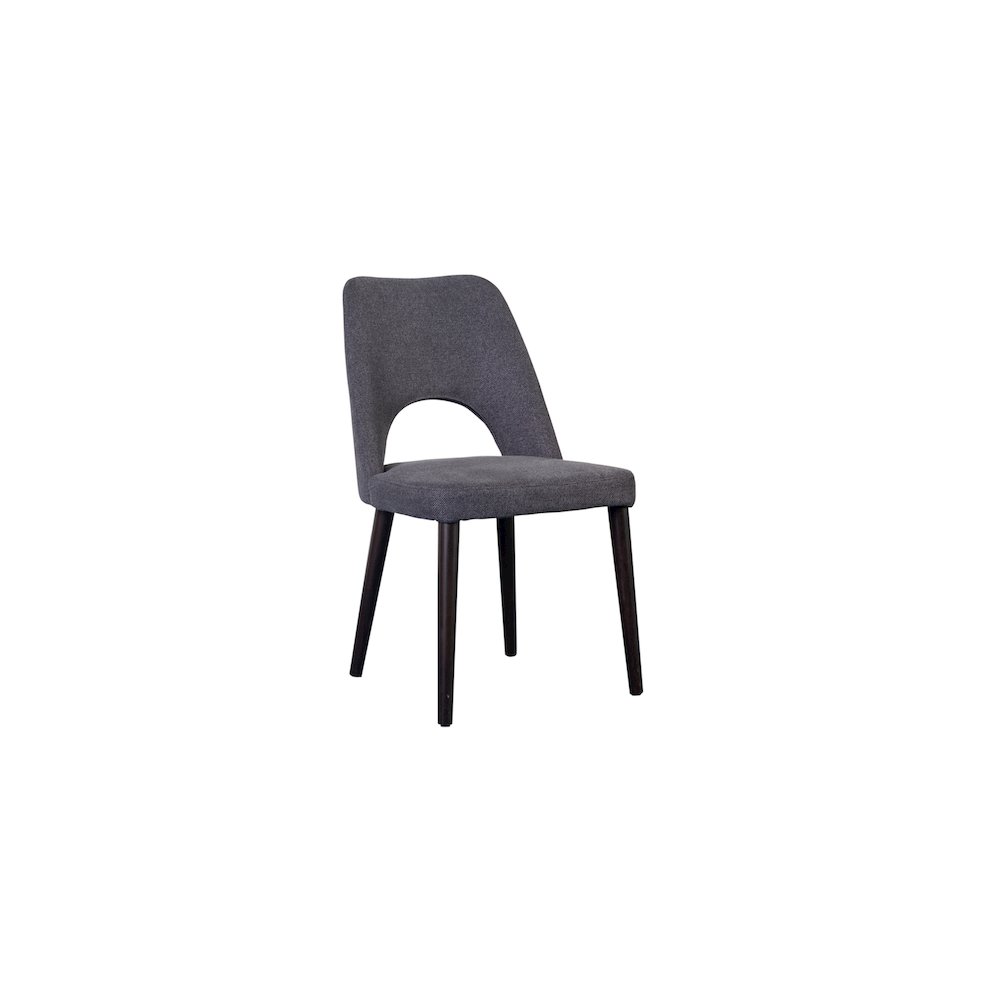 Porter Designs Prato Upholstered Dining Chair, Gray (Set of 2). Picture 5