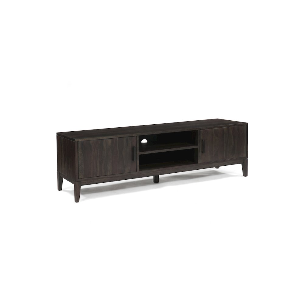 Porter Designs Fall River Solid Sheesham Wood , Gray. Picture 1