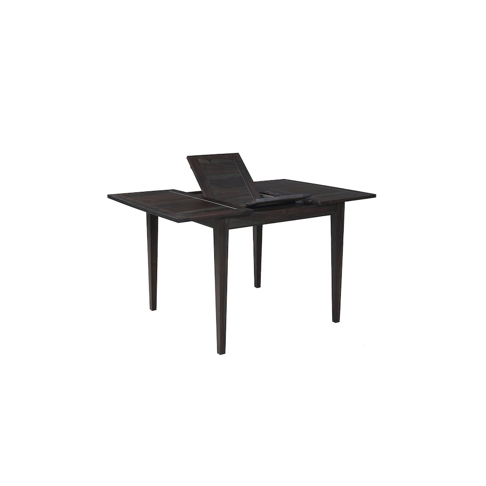 Fall River Solid Sheesham Wood 42" - 60" Butterfly Extension Counter Table, Gray. Picture 5