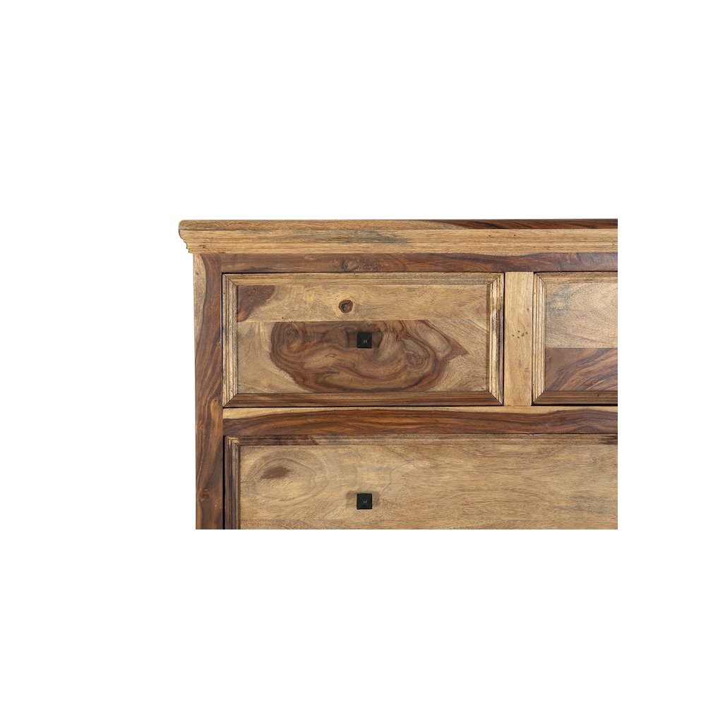 Porter Designs Taos Solid Sheesham Wood Chest, Natural. Picture 11