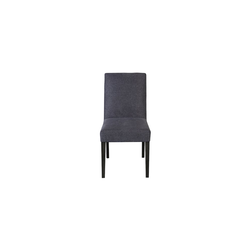 Porter Designs Enna Solid Wood Dining Chair, Gray (Set of 2). Picture 2