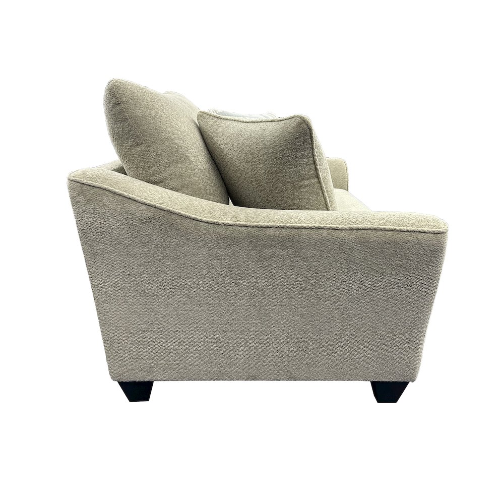 Columbia Microfiber Chair, Cream. Picture 3
