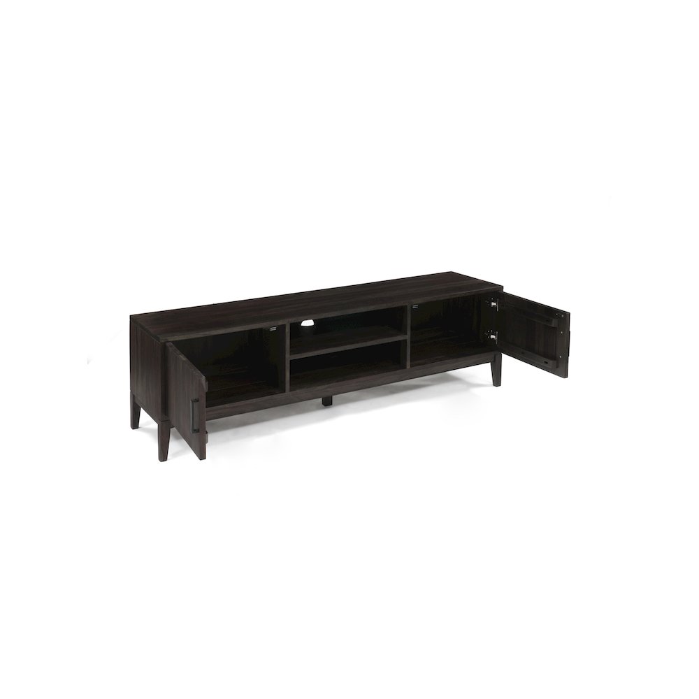 Porter Designs Fall River Solid Sheesham Wood , Gray. Picture 5