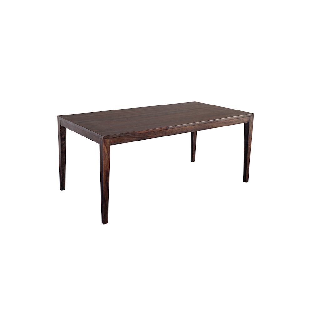 Porter Designs Fall River Solid Sheesham Wood Dining Table, Gray. Picture 1