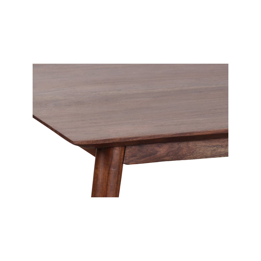 Porter Designs Portola Solid Acacia Wood Coffee Table, Brown. Picture 6