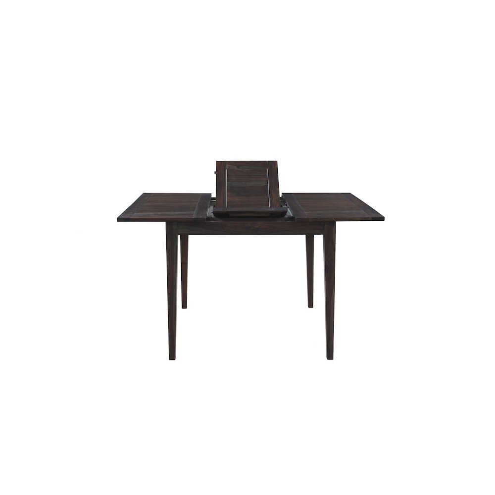 Fall River Solid Sheesham Wood 42" - 60" Butterfly Extension Counter Table, Gray. Picture 7