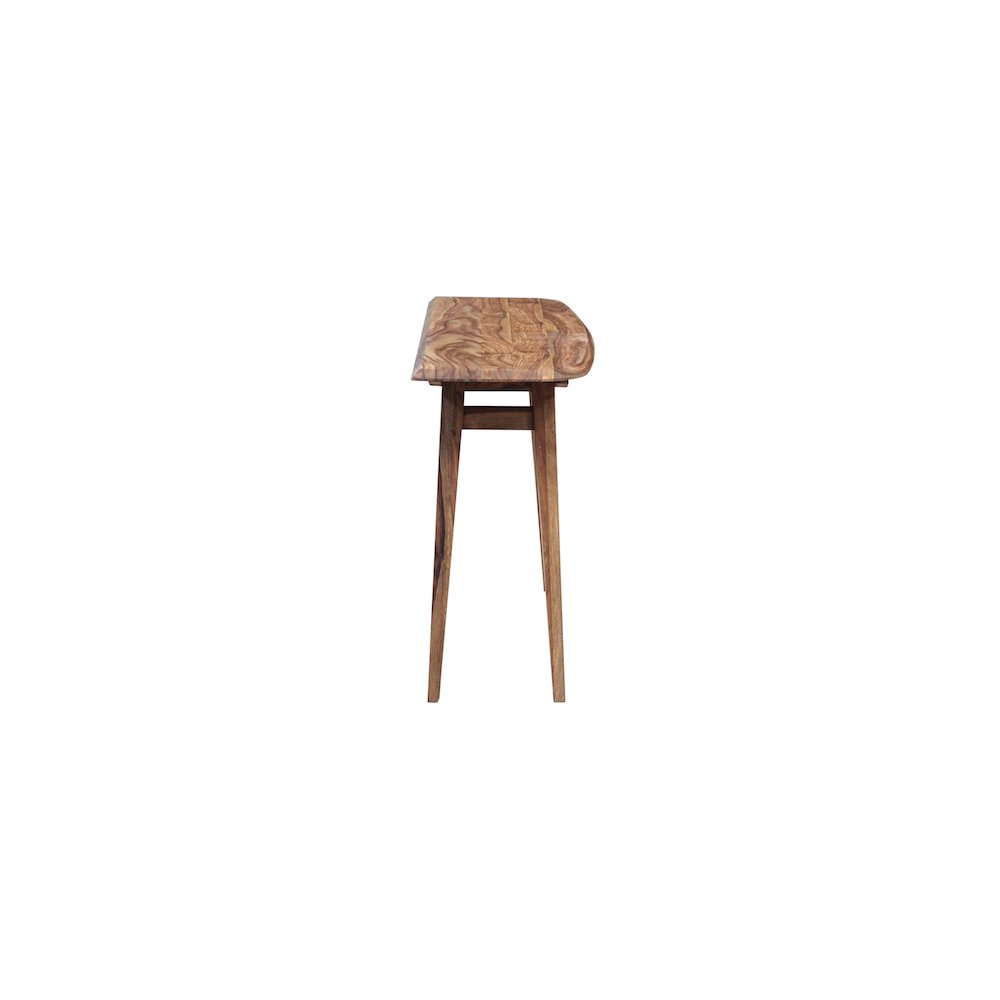 Porter Designs Fusion Solid Sheesham Wood Console Table, Natural. Picture 3