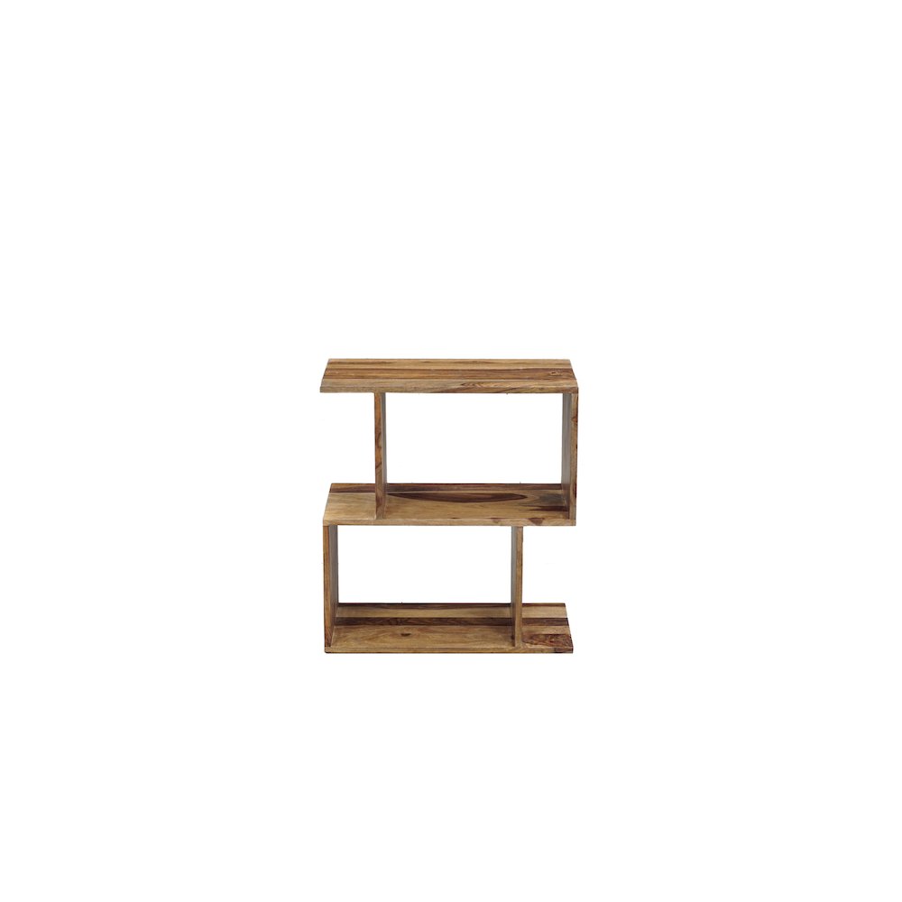 Porter Designs Urban Solid Sheesham Wood Bookcase, Natural. Picture 2