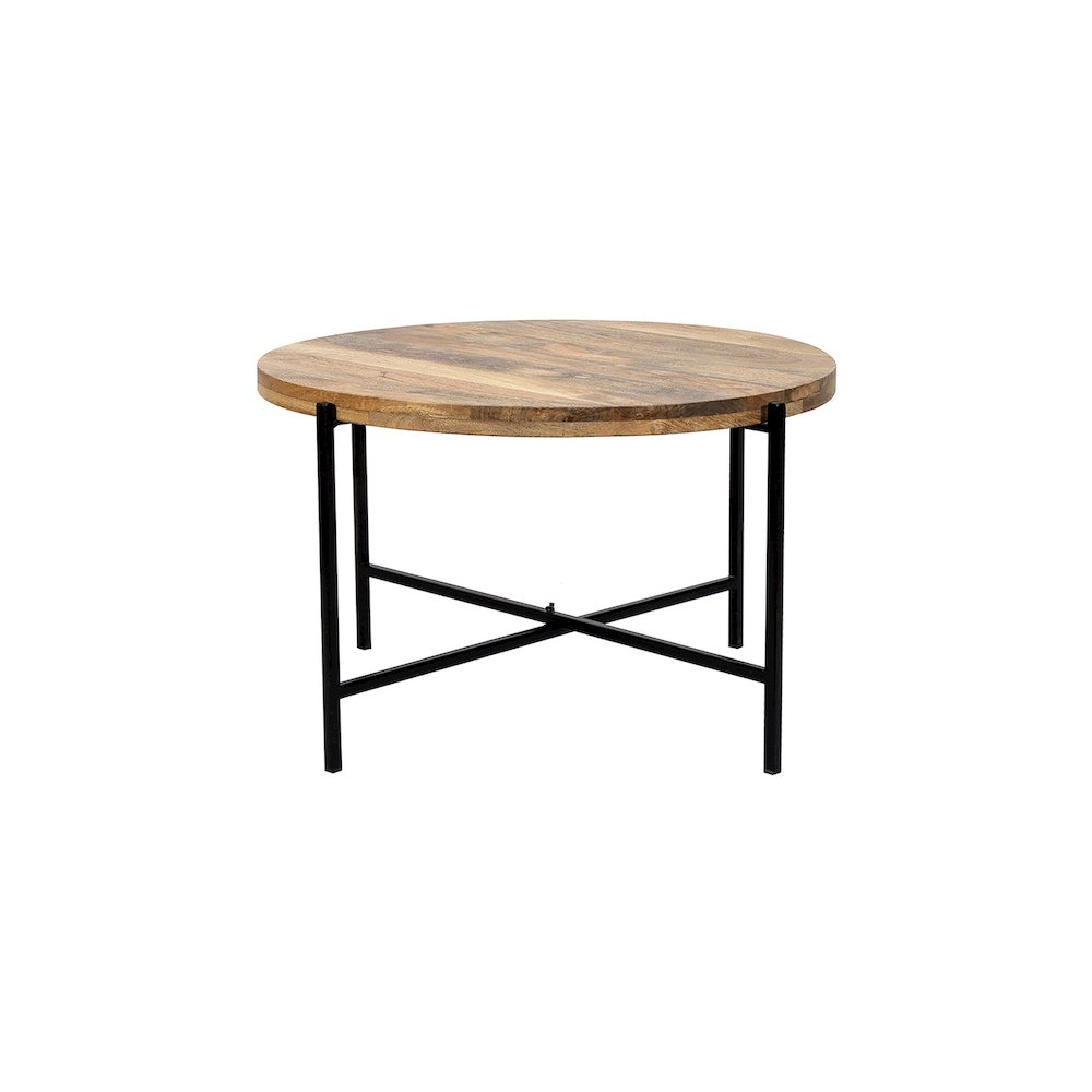 Porter Designs Camden Solid Wood Coffee Table, Natural. Picture 3