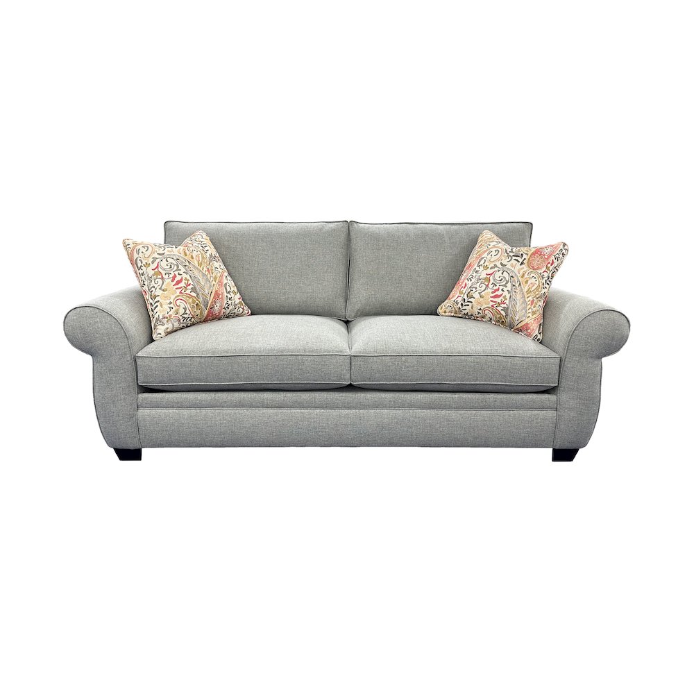 Oasis Transitional Sofa, Gray. Picture 3