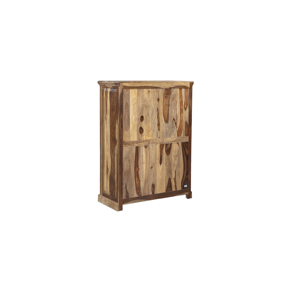 Porter Designs Taos Solid Sheesham Wood Chest, Natural. Picture 5