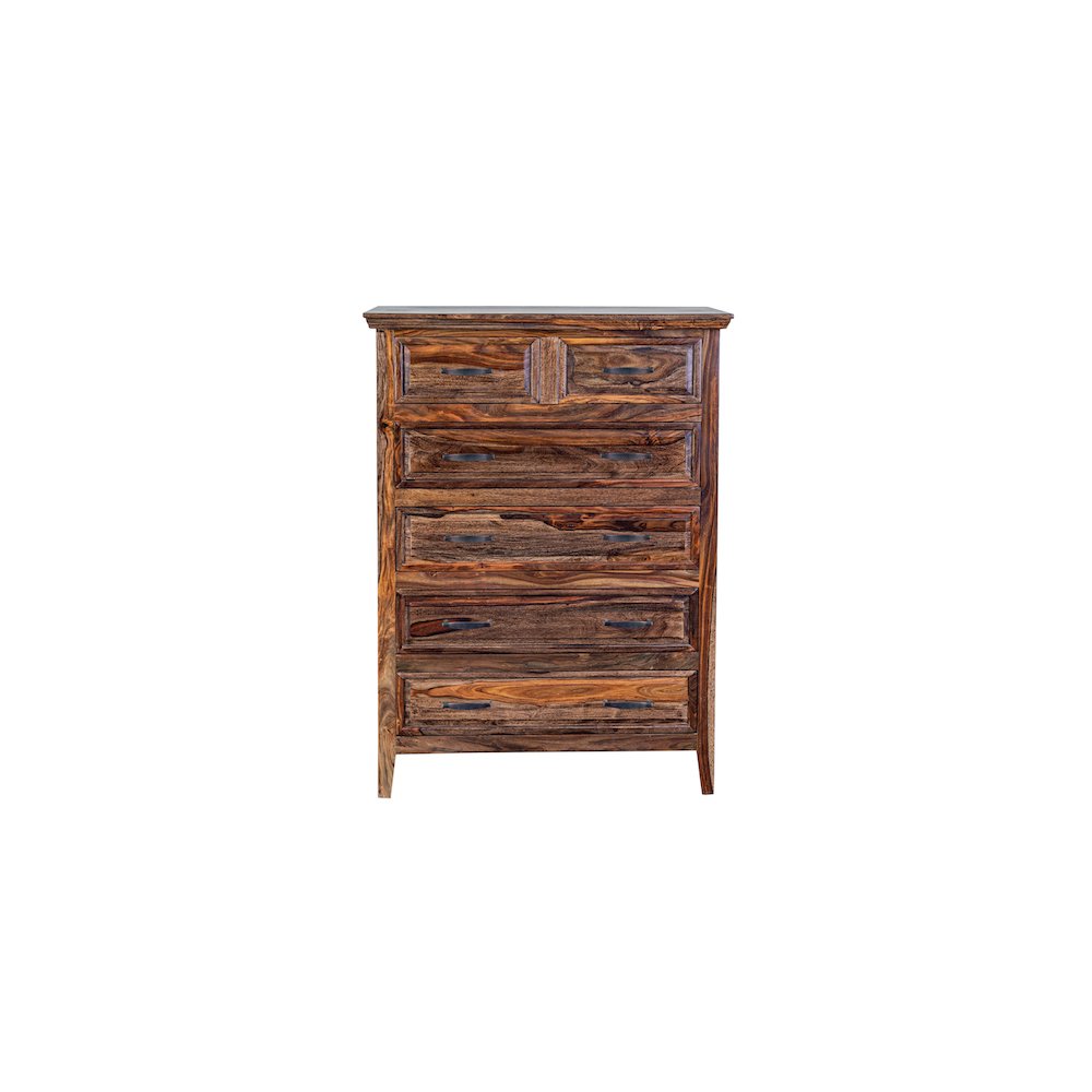 Porter Designs Sonora Solid Sheesham Wood Chest, Brown. Picture 3