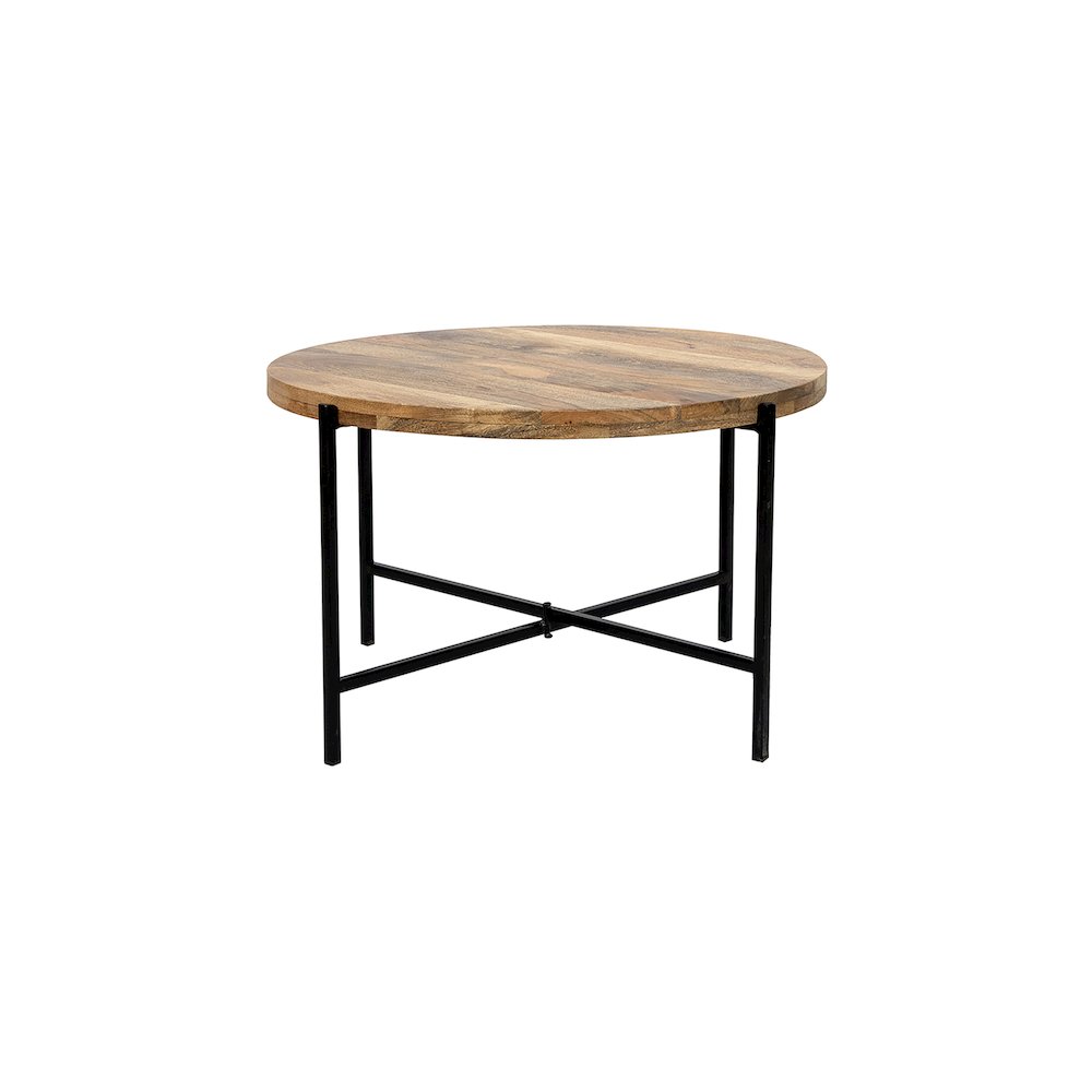 Porter Designs Camden Solid Wood Coffee Table, Natural. Picture 7