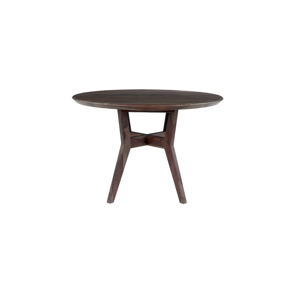 Porter Designs Fall River Solid Sheesham Wood Dining Table, Gray. Picture 2