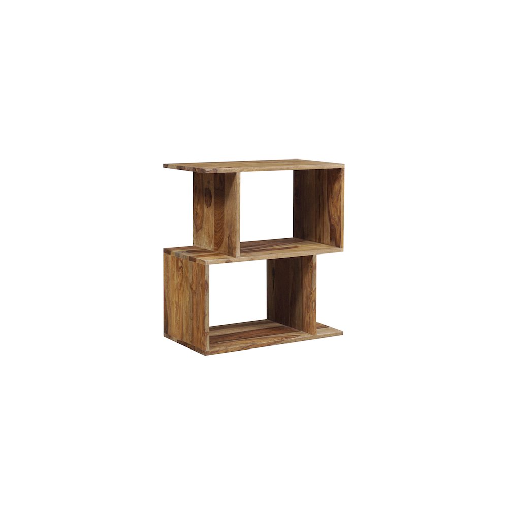 Porter Designs Urban Solid Sheesham Wood Bookcase, Natural. Picture 5