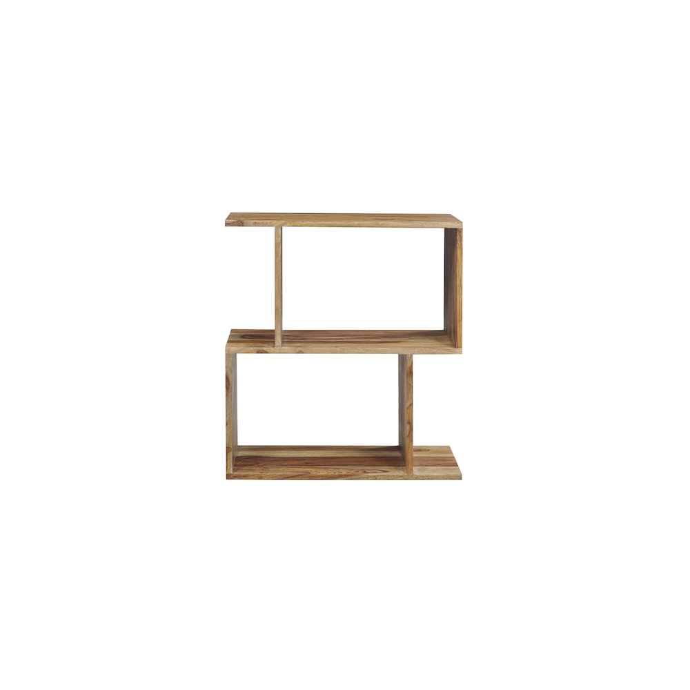 Porter Designs Urban Solid Sheesham Wood Bookcase, Natural. Picture 4