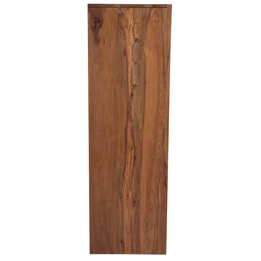 Porter Designs Urban Solid Sheesham Wood Chest, Natural. Picture 4