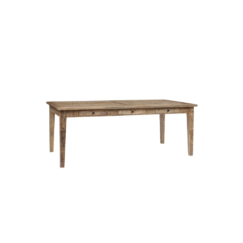 Porter Designs Berkshire Solid Wood Dining Table, Brown. Picture 1