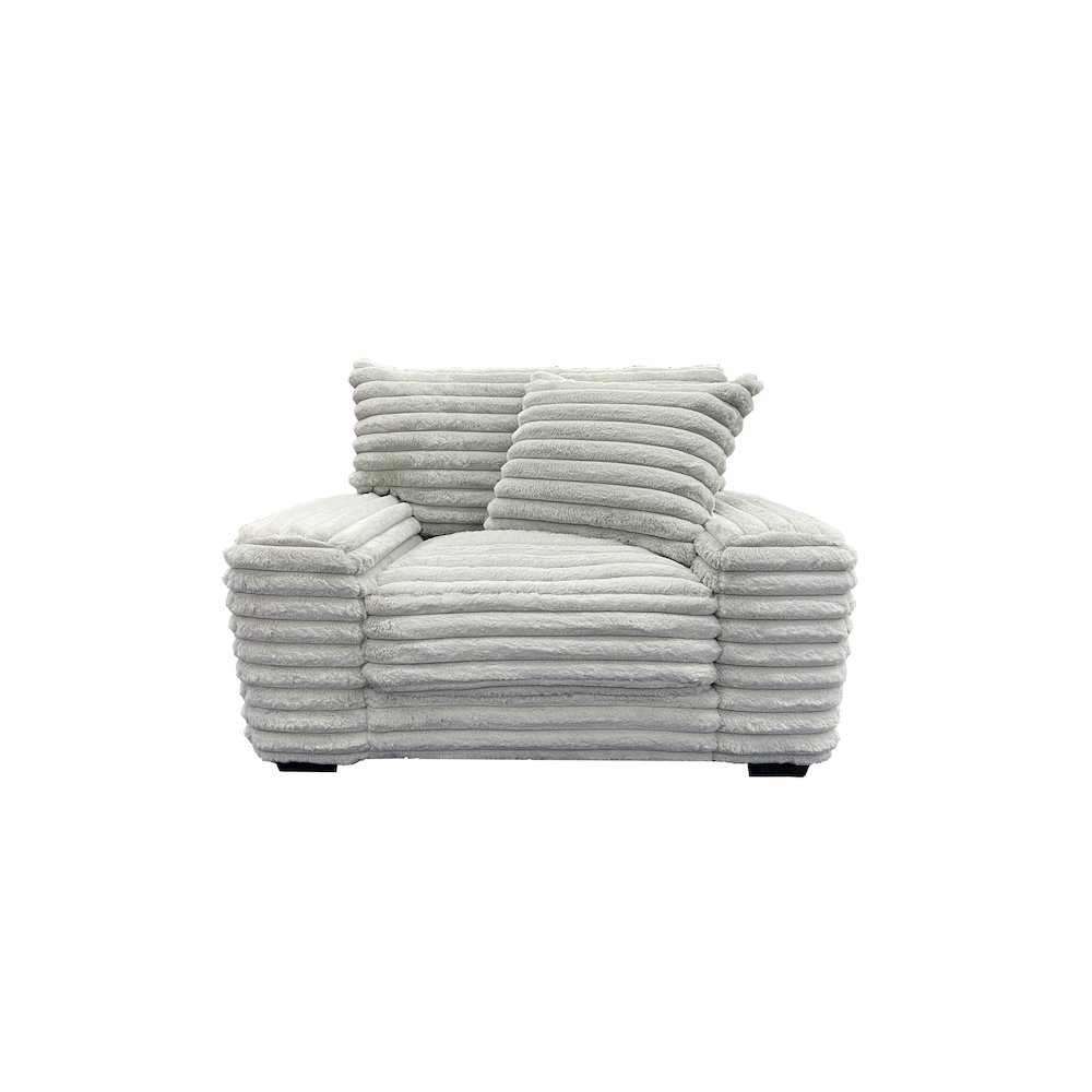 Big Chill Microfiber Chair, Gray. Picture 2