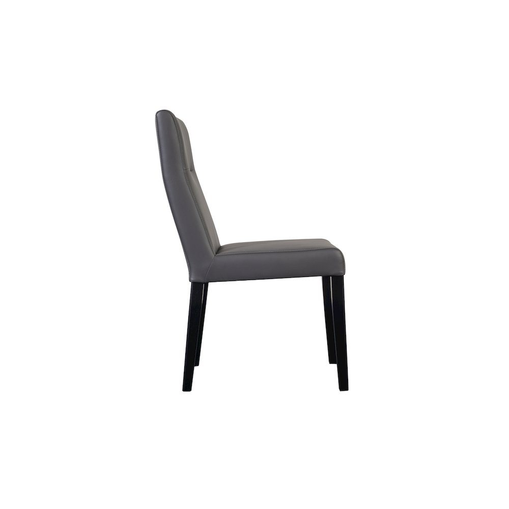 Porter Designs Verona Contemporary Dining Chair, Gray (Set of 2). Picture 3
