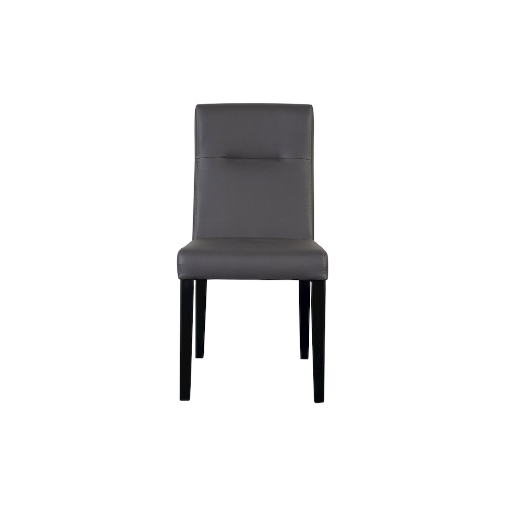 Porter Designs Verona Contemporary Dining Chair, Gray (Set of 2). Picture 2