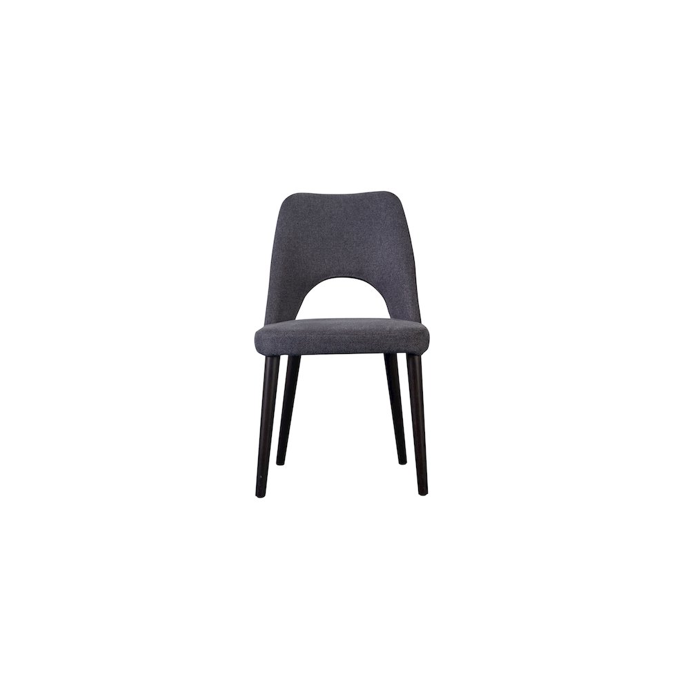 Porter Designs Prato Upholstered Dining Chair, Gray (Set of 2). Picture 6