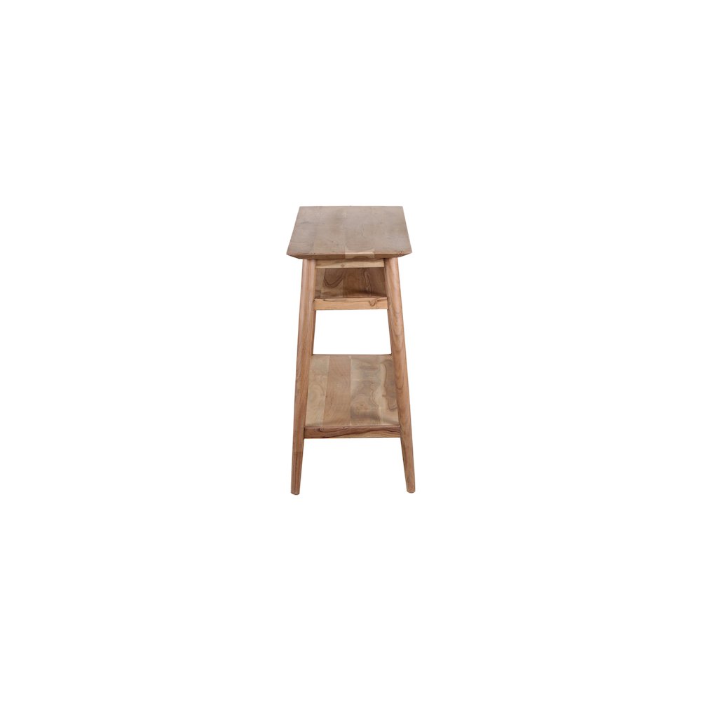 Porter Designs Portola Solid Acacia Wood Console Table, Natural. Picture 3