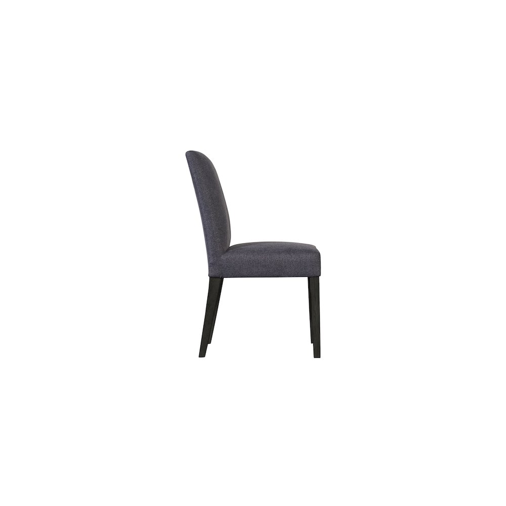 Porter Designs Enna Solid Wood Dining Chair, Gray (Set of 2). Picture 3
