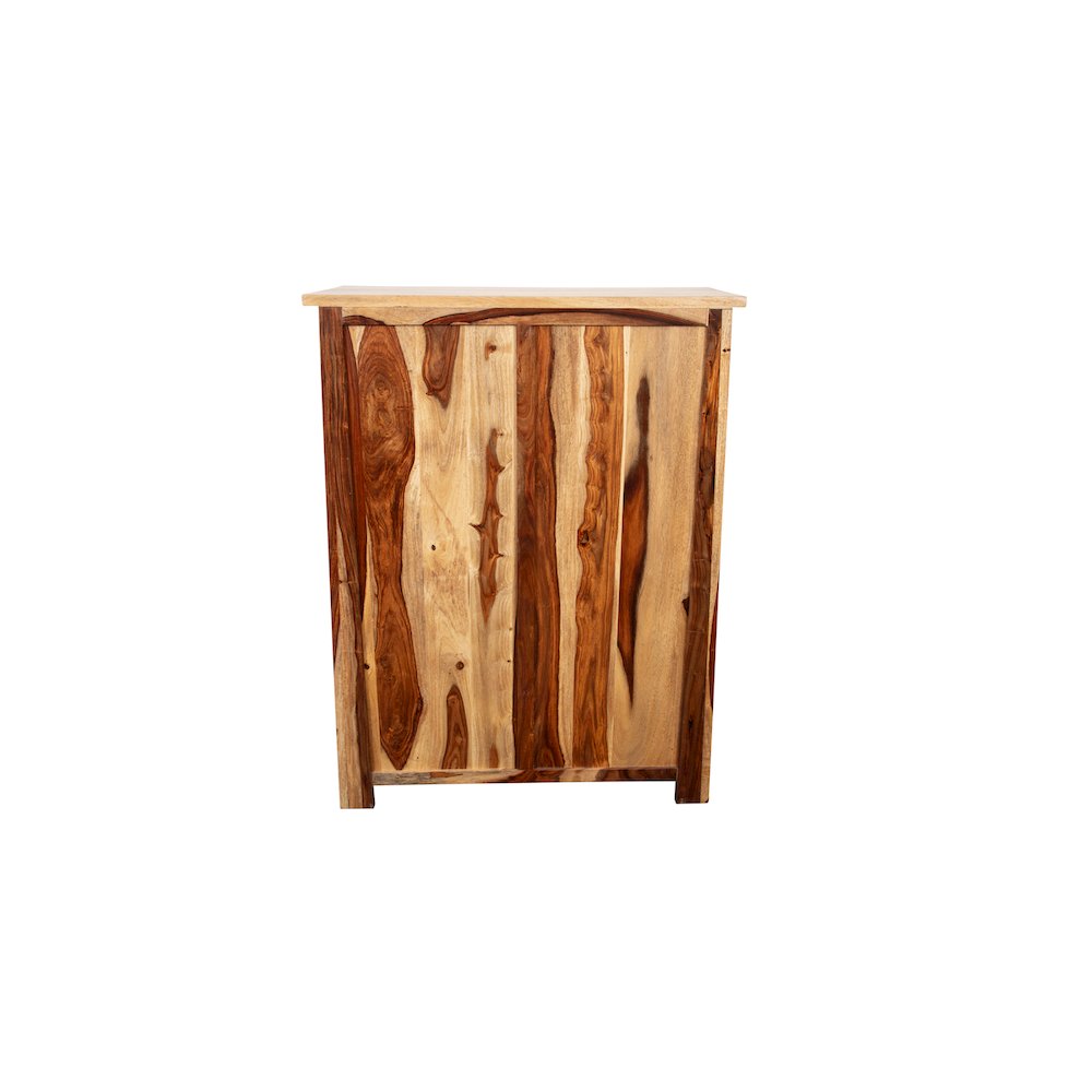 Porter Designs Kalispell Solid Sheesham Wood Chest, Natural. Picture 5