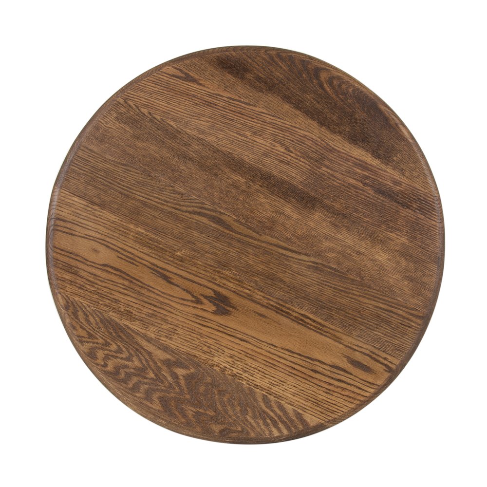 Bixby Solid Red Oak Wood End Table, Brown. Picture 3