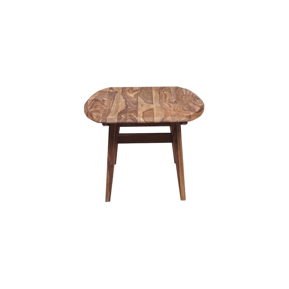 Porter Designs Fusion Solid Sheesham Wood Coffee Table, Natural. Picture 3