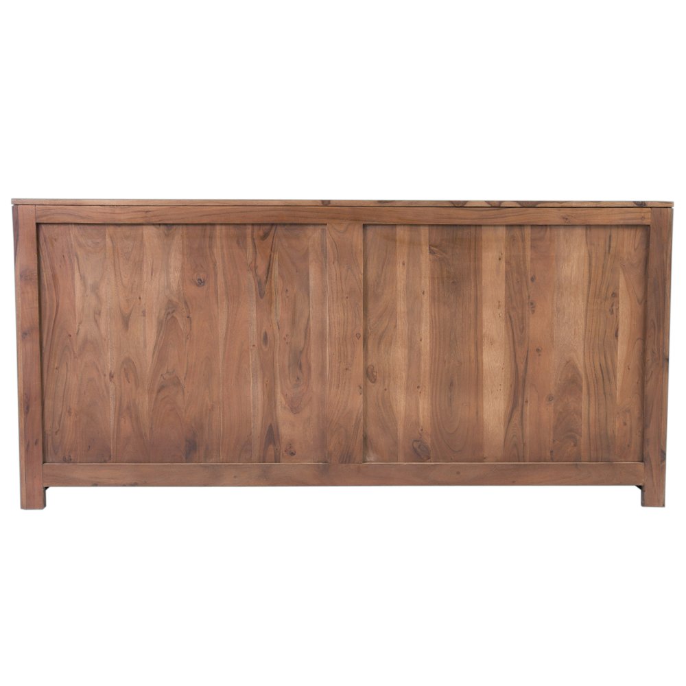 Porter Designs Urban Solid Sheesham Wood Dresser, Natural. Picture 5
