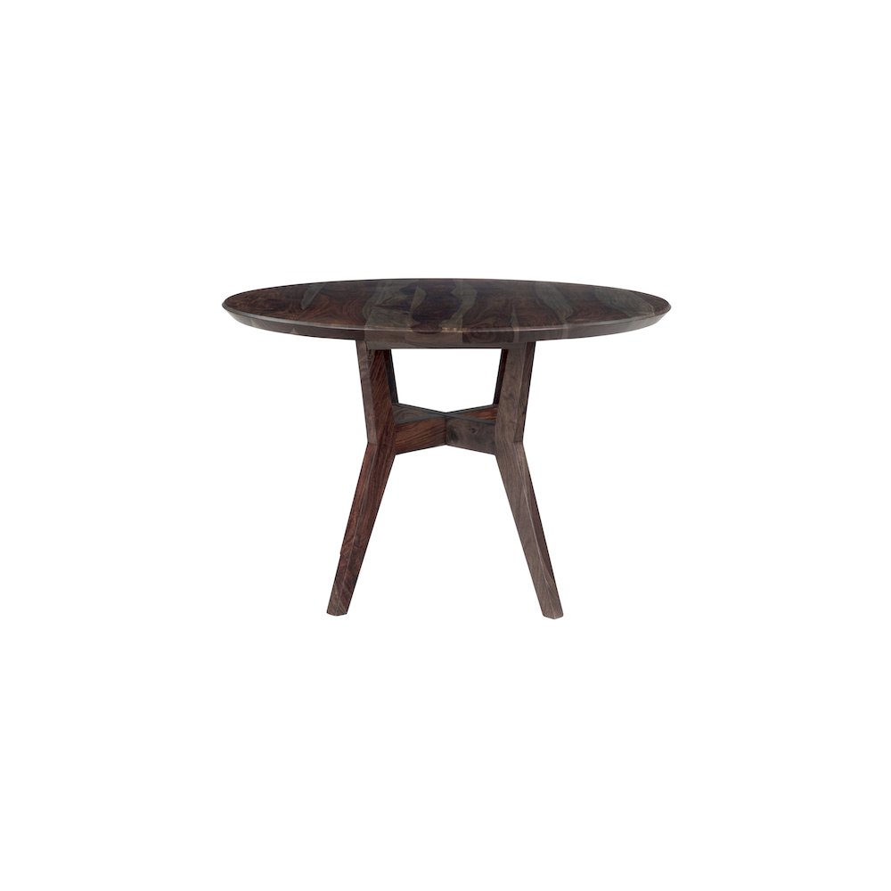 Porter Designs Fall River Solid Sheesham Wood Dining Table, Gray. Picture 3