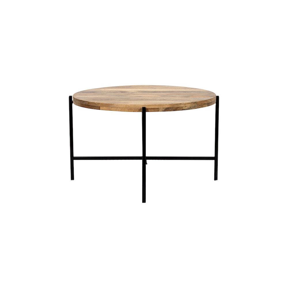 Porter Designs Camden Solid Wood Coffee Table, Natural. Picture 2