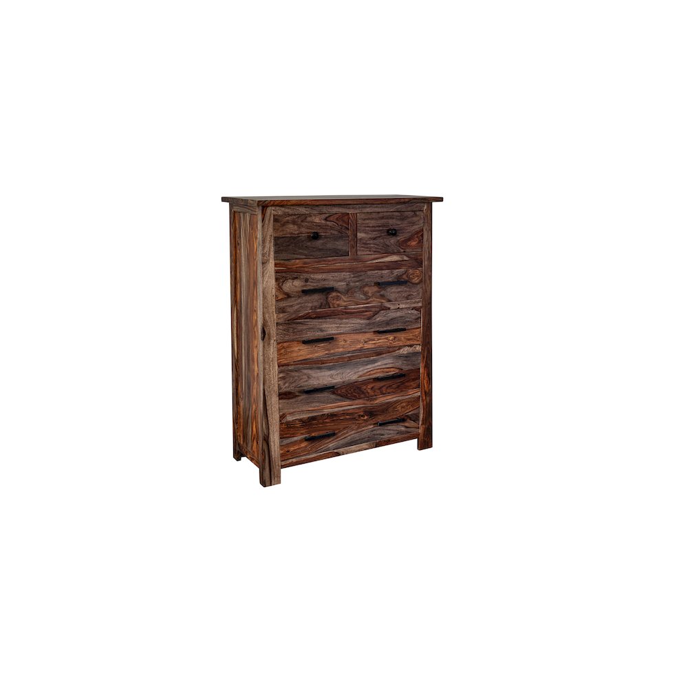 Porter Designs Kalispell Solid Sheesham Wood Chest, Brown. Picture 1