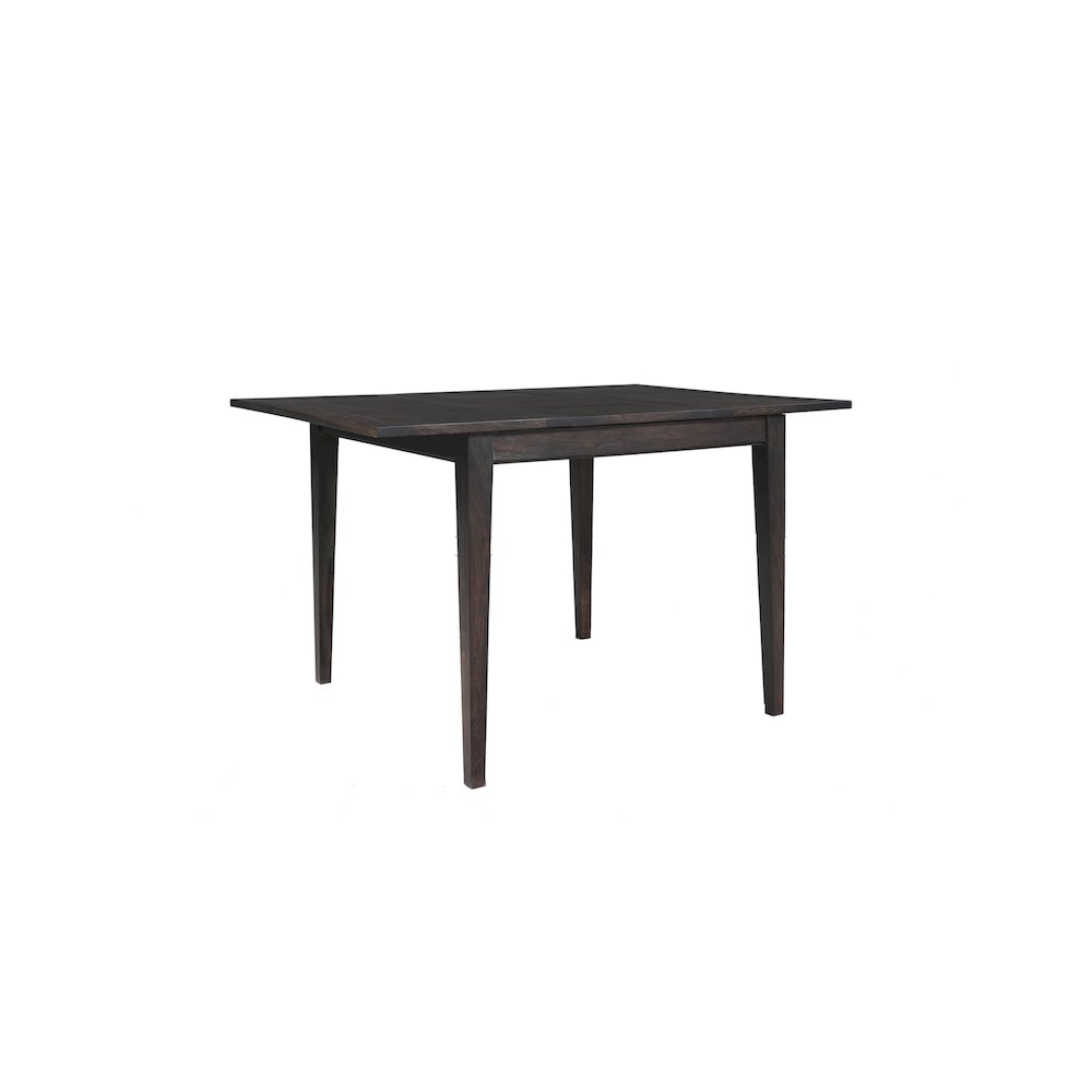 Fall River Solid Sheesham Wood 42" - 60" Butterfly Extension Counter Table, Gray. Picture 8