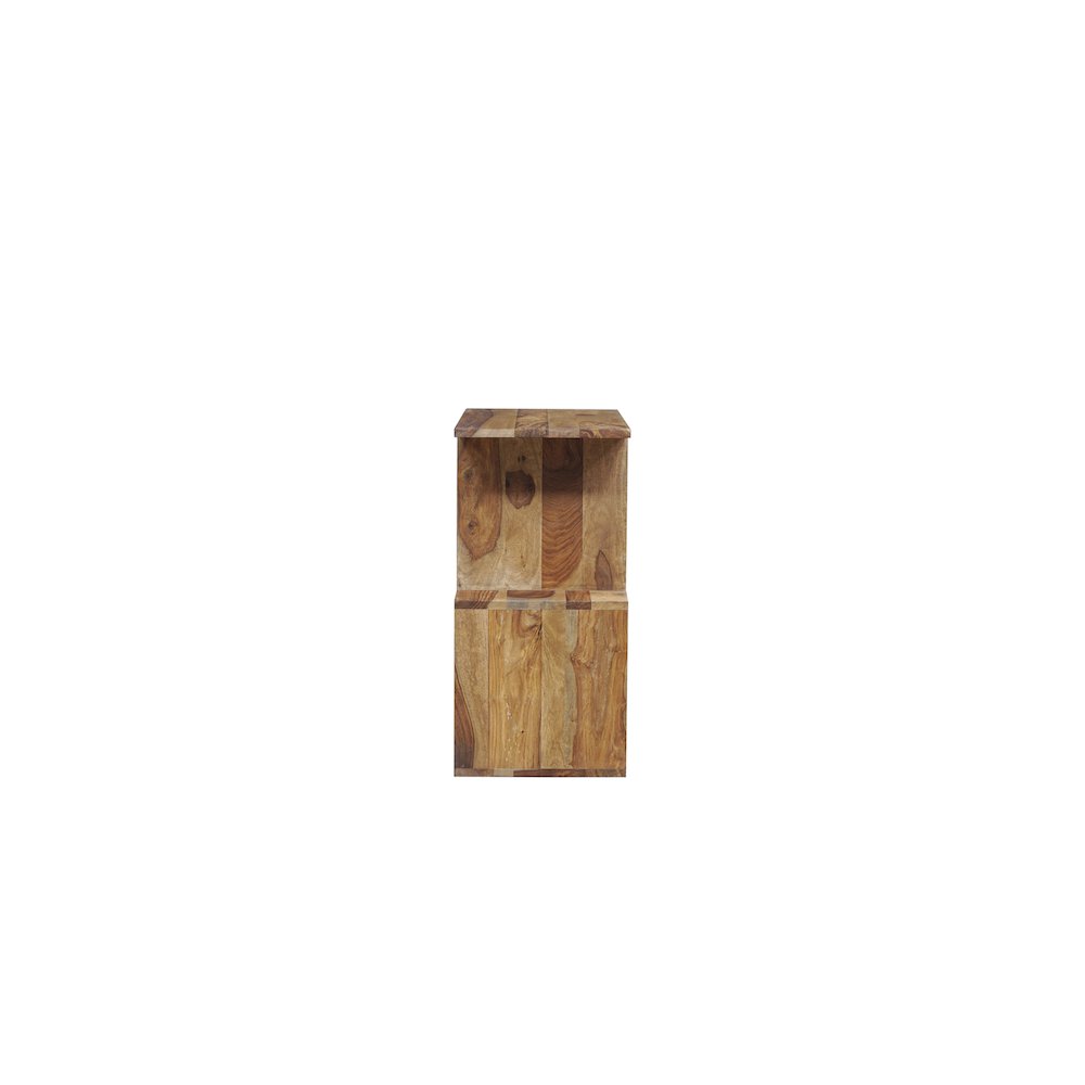 Porter Designs Urban Solid Sheesham Wood Bookcase, Natural. Picture 3