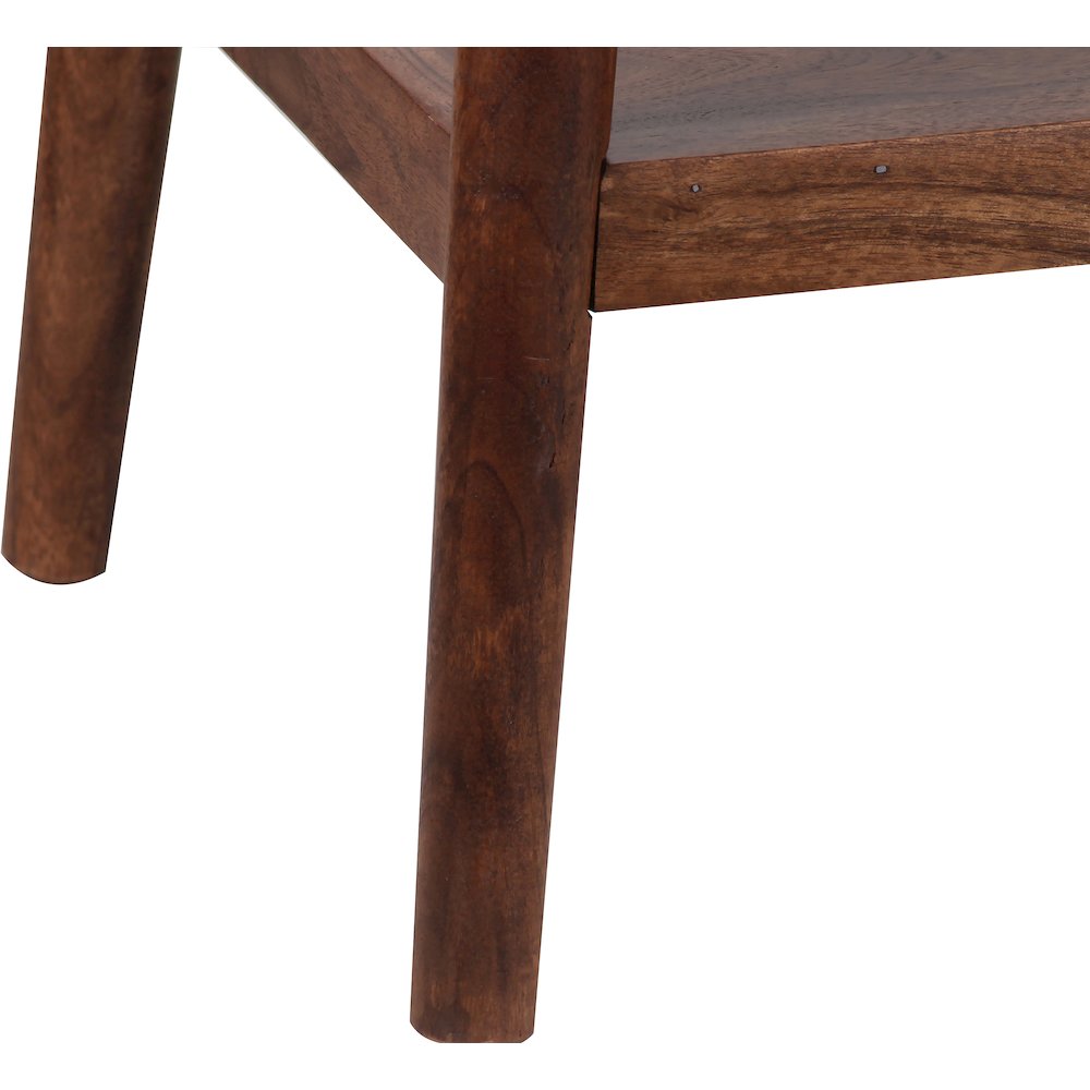 Porter Designs Portola Solid Acacia Wood Console Table, Brown. Picture 7