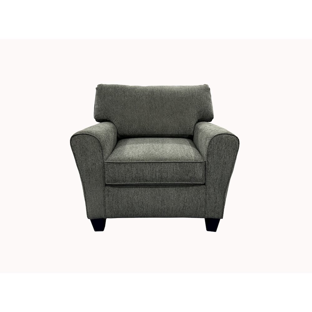 Reese Modern Upholstered Chair, Gray. Picture 2