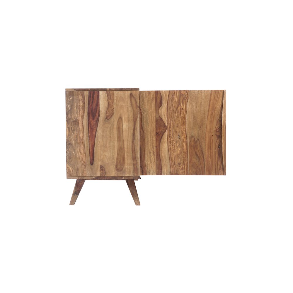 Porter Designs Fusion Solid Sheesham Wood Sideboard, Light Brown. Picture 7
