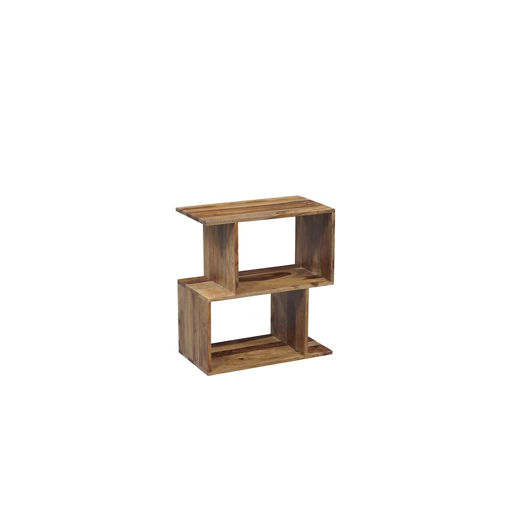 Porter Designs Urban Solid Sheesham Wood Bookcase, Natural. Picture 1