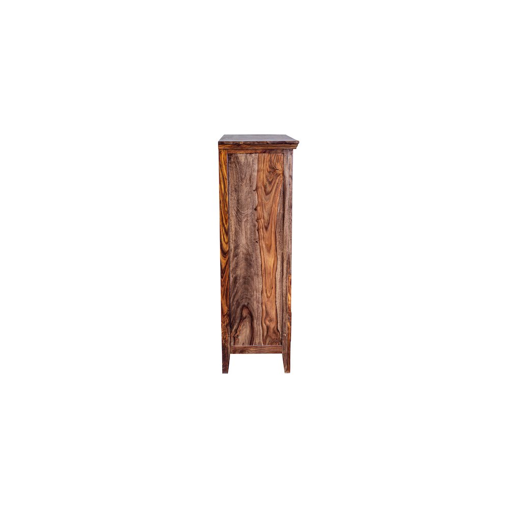 Porter Designs Sonora Solid Sheesham Wood Chest, Brown. Picture 4