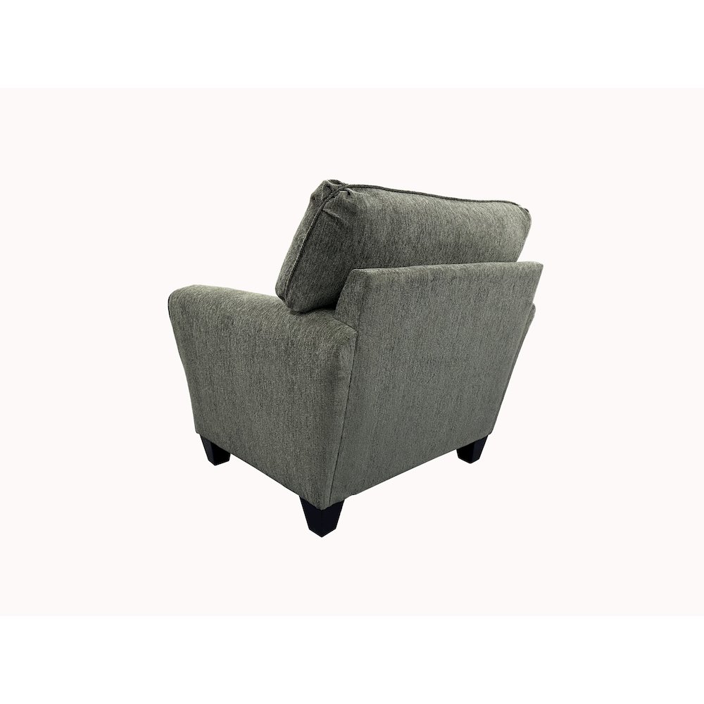 Reese Modern Upholstered Chair, Gray. Picture 4